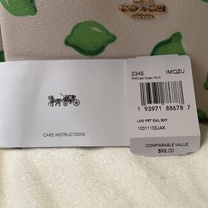 Coach Bags - Small NWT Coach Cosmetic Case Coach Bags - Small NWT Coach Cosmetic Case